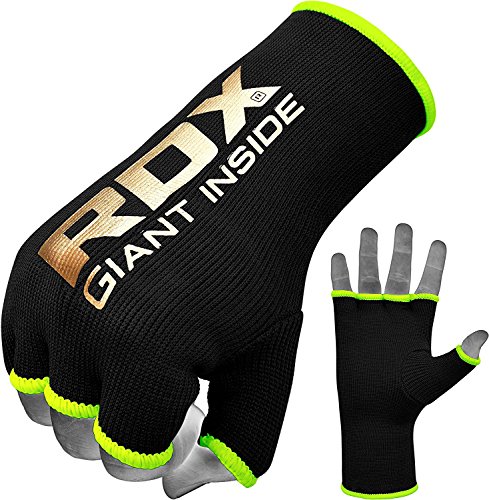RDX Elastisch Boxen Innenhandschuhe MMA Handschuhe Boxbandagen Daumenschlaufe