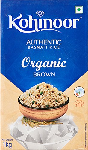 Kohinoor Organic Rice, Brown 1kg