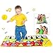 Produktbild Pawaca Touch Play Tastatur, Klavier Matte Berührungsempfindliche Musikmatte Kinder Musikteppich Baby Frühe Bildung Musik Piano Decke Tiermuster für Kinder Baby Spielzeug Geschenk