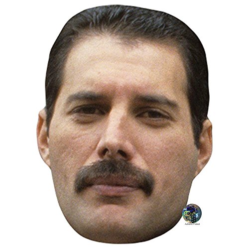 Preisvergleich Produktbild Celebrity Cutouts Freddie Mercury Maske aus Karton