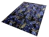 Disney STAR Wars Teppich Spielteppich Kinderspielteppich Weltall blau schwarz, 70 x 130 cm