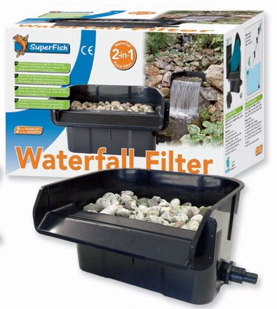 Superfish Wasserfall-Filter, 2in1-Teichfilter für den Gartenteich