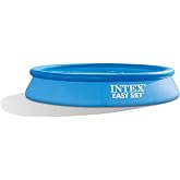 Intex 55239 - Inflatable swimming pool, &Oslash;305x61 cm, 3.077 liters, Round pool, With cartridge treatment plant, 1.250 liters/ho