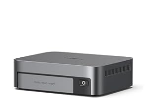 UGREEN NASync DXP480T Plus, NAS SSD All-Flash de 4 bahías, CPU Intel i5 1235u de 10 núcleos, 8 GB de RAM DDR5, SSD de 128 GB, Puerto 10 GbE, Wi-Fi 6, 4 Ranuras M.2 NVMe, HDMI 8K, 2 TBT4 (sin Disco)