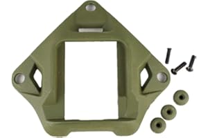 haoYK Base para accesorio de casco táctico de airsoft, paintball, montura metálica para visión nocturna, base para casco FAST, ACH, MICH, IBH