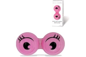 ‎MAGNIVISION Magnivision Kontaktlinsenbehälter mit Links-Rechts-Markierung, Kontaktlinsen Behältnis zur hygienischen Aufbewahrung von harten & weichen Kontaktlinsen