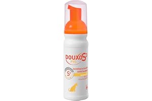‎DOUXO S3 DOUXO S3 PYO Mousse |für Hunde & Katzen |Schaum Pflege gegen Bakterien & Hefepilze | Reinigend & Feuchtigkeitsspendend | Hypoallergener Duft | 150 ml