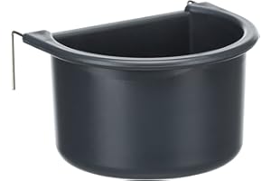 Trixie Comedero Plástico con Gancho, 400 ml, 11 x 8 cm