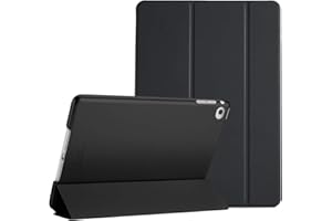 ‎PROCASE ProCase Hülle für iPad Air 2 (2014 Release), Leichte Stand Schutzhülle Shell mit Translucent Frosted Rückhülle,Automatischem Schlaf/Aufwach, Case Cover für iPad Air 2 (A1566 A1567) –Schwarz