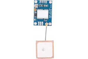ELPRICO GPS Module, NEO-7M GPS Board Compatible with Various Flight Control Modules with Ceramic Directional Antenna