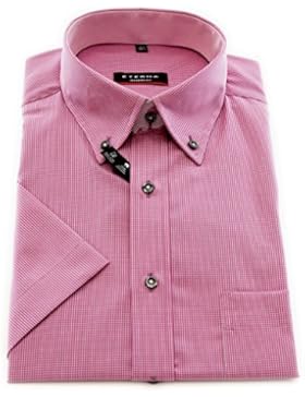 ETERNA Herren Kurzarm Hemd Moder