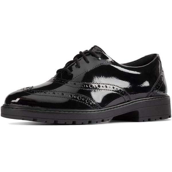 Mocassini Clarks Scala Bright Y Per Bambine E Ragazze – Pelle, Suola In Gomma, Confortevoli E Leggeri
