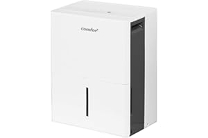COMFEE' Deumidificatore 30L/giorno, Deumidificatore casa muffa adatto fino a 73㎡,Tanica da 3L, Ruote Piroettanti, Modalità Asciugatuta, Ridotta Rumorosità, MDDPE-30DEN7