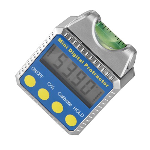 Excelvan® Bevel Box Digital Mini Winkelmesser Horizotal Neigungs- Messgerät LCD Display - 6