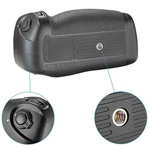 Neewer Bloc Batterie Grip Poign  e d Alimentation Extension de Batterie Remplacement de Nikon MB-D16 Comme EN-EL15 Batterie pour Nikon D750 Reflex Num  rique