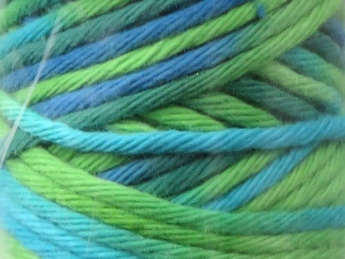 Topflappengarn Record 210 color Blaugrün - 2