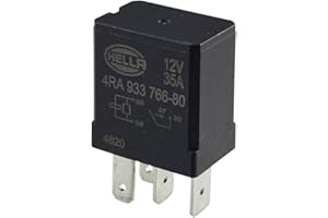 HELLA 4RA 933 766-801 Relè, Corrente di lavoro, 12V, 4a... poli, Contatto di commutazione, Quantità 1