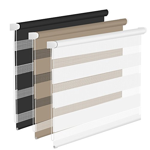 Doppelrollo FOXX Klemmfix weiss 60×220 cm - 2