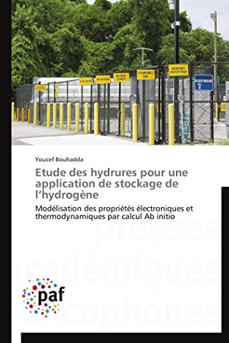 Etude des hydrures pour une application de stockage de l’hydrogène: Modélisation des propriétés électroniques et thermodynamiques par calcul Ab initio (Omn.Pres.Franc.)