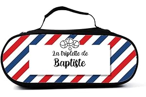 Amikado Sacoche pour Boules de pétanque personnalisée Barbershop