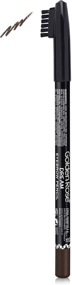 Golden Rose Dream Eyebrow Pencil No: 304 Charcoal - Şekillendirici Fırçalı Kaş Kalemi