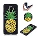 Produktbild Galaxy A6 Plus 2018 Hülle, Carols Soft Flex Silikon [Schwarz][Matt] Premium Frosted Shockproof TPU Capsule Luftpolster Air Cushion Technologie Handyhülle Schutzhülle für Samsung Galaxy A6 Plus 2018 Case Cover, Samsung Galaxy A6 Plus 2018 Case Cover Black - Ananas