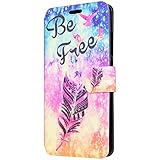 SMART LEGEND Lederhülle für Huawei Nova Ledertasche Hülle Muster Schutzhülle Premium PU Leder Flip Case Protective Cover Innere Weiche Silikon Bookcase HandyTasche Schale mit Kartenfächer Magnetverschluß Standfunktion Etui Handyhülle - 