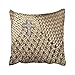 Produktbild shengpeng Custom Cross Faux Basket Weaved Rhinestone Pearl Cross Pillowcase Pillow Cover 18x18 inches