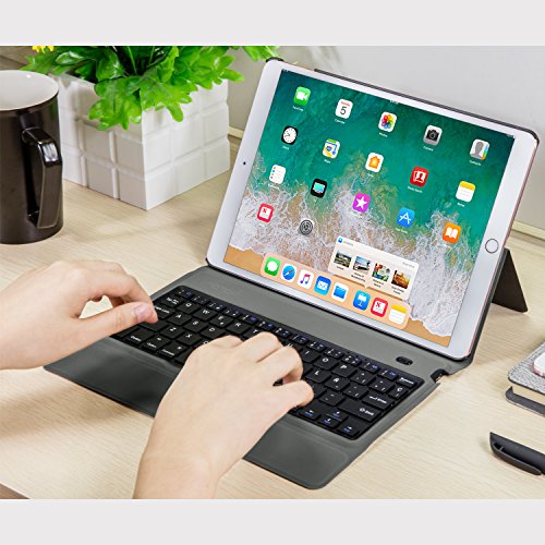 Gran Compra para OMOTON iPad Pro 10.5 Funda con Teclado Bluetooth
Español, Compacta Funda de Cuero, Español Teclado con Funda y Soporte
para iPad Pro 10.5 en Amazon