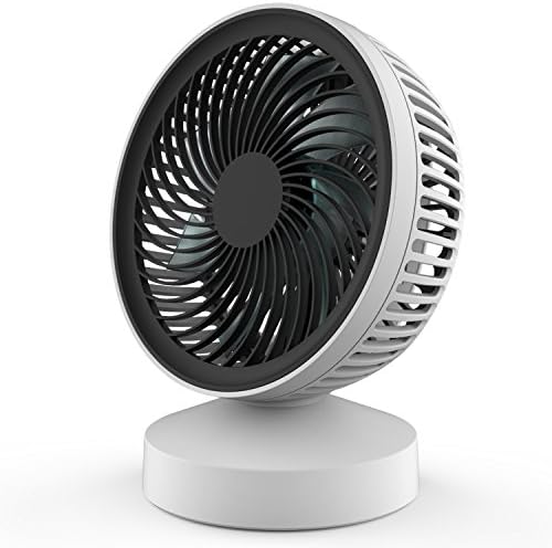 USB Desk Fan, Yaletu Small Personal Fan USB Power Ideal for Office Home Tablet Computer Travel Users and Sleeping