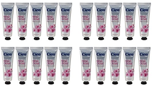Preisvergleich Produktbild 20x Cien Handcreme Asiatische Kirschblüte je 30ml Reichhaltig pflegende Handcreme mit verführerischem Duft.