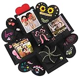 paul valentine geschenkgutschein ☀【Doppelüberraschung】Ein kleines Geschenk-Box im Inneren ist, können Sie Put A Ring, Uhr, Halskette oder andere Ware in es als eine Überraschung. Handgefertigte Fotoalben und Geschenkboxen für Überraschungen, perfekt für Liebhaber, Familie, Freund Geburtstag, Party, Überraschungsgeschenk, als freund geschenk, valentinstag geschenk, freundin geschenk, Geburtstagsgeschenk, Weihnachtsgeschenk, Heiratsantrag, Geburtstagsgeschenk.