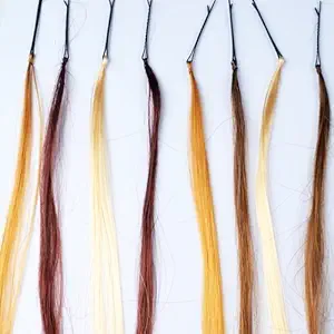 Majik Colored Hair Extension Hair Streaks Hair Strips For Girls And Women Pack Of 1 (Highlighter Clips 12 Pcs)