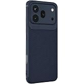 Coverzone Huawei Honor 600 Pro ile Uyumlu Silikon Kılıf Kamera Korumalı Karbon TPU Brimstone Ultra Slim Fit Delux Lacivert