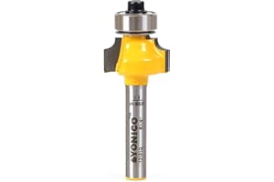 Yonico 13161q 1/8-Inch Radius Round Over Edge Forming Router Bit 1/4-Inch Shank