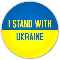 I Stand With Ukraine Camicia Donna Uomo Ucraina Bandiera I Stand With Ukraine Camicia Donna Uomo Ucraina Bandiera