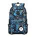 Produktbild Bcony Polyester Oxford Stoff Tarnung Blau Camouflage Daypacks Schultaschen Rucksäcke Schulrucksäcke Mehrfach Taschen Draussen Sport Reise Kinderbuch Schulranzen Taschen für Teenager Mädchen und Jungen