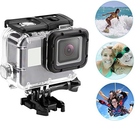 Waterproof Housing Case for Gopro Hero 5 131ft Diving Depth Transparent Acrylic Protective Shell with Tighting Thumb Screws Shockproof Snowproof Dustproof by Eastshining