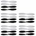 SOLEDI 20pcs Rotor Blades Propellers Props Prop Quadcopters for Hubsan X4 H107-A35 RC