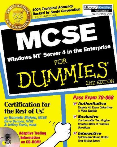 McSe Windows Nt Server 4 in the Enterprise for Dummies