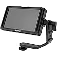 Feelworld On Camera Field Monitor for DSLR, Focus Assist with 4K HDMI, Includes Tilt Arm Black, F5 (5inch 1920x1080 with Tilt Arm)