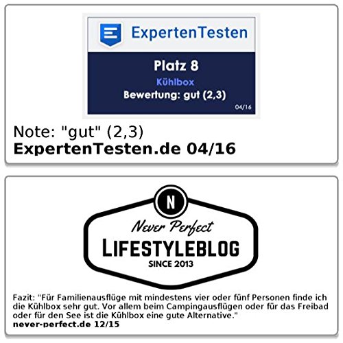 Xcase Thermoelektrische Kühlbox und Wärmebox, 12 V / 230 V, 40 l - 7