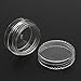 Teensery 3ml 3 Gram Empty Plastic Clear Sample Cosmetic Container Jar Pot Makeup Creams Eye Shadow Powder Jewelry Container Bottle Lot (25 pcs)