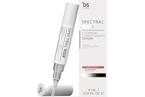 Spectral.BROW - Suero realzador de cejas de DS Laboratories - Promueve la apariencia de cejas pobladas y atrevidas, consigue cejas más densas y gruesas, vegano y libre de crueldad animal (4 ml)