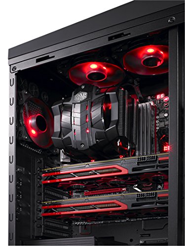 Cooler Master JetFlo 120 rot Gehäuselüfter (R4-JFDP-20PR-R1) - 6