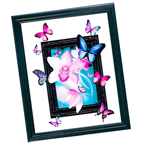 Gazechimp 5d DIY Diamant Wandbilder Romantische Schmetterling Handwerk Stich Hausdekor - 4