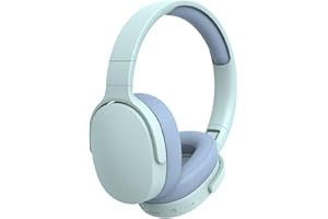 AndThere Cuffie Bluetooth Stereo Senza Fili Cuffie con Microfono Riduzione del Rumore Over Ear Cuffie Pieghevoli Auricolari On Ear Cuffie per Bambini Donna Uomo Computer TV PC Tablet