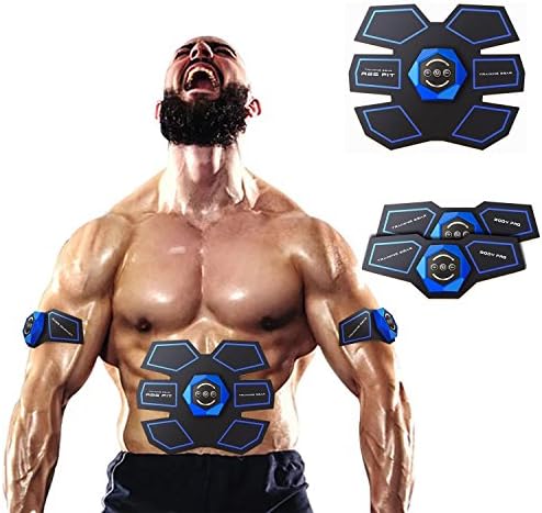 [New Version 2017] Abdominal Muscle Trainer Ab Toning Belt, Muscle Toner Toning Belt Ab Belts Core Training Gear Abs Exercise Machine Waist Trainer, Belly Support Belt Home Gym Equipment Fitness Machi
