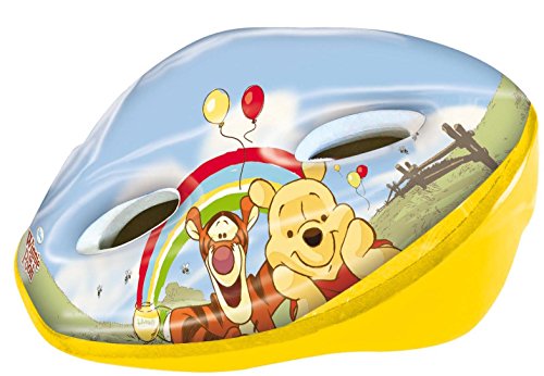 Preisvergleich Produktbild Disney Kinder Winnie Puuh Fahrradhelm, Gelb / Grün, M, 35123