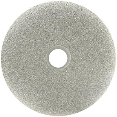 QuiCi 8-inch 200mm Diamond Coated Flat Lap Disk Wheel Grinding Sanding Polishing Disc (320)